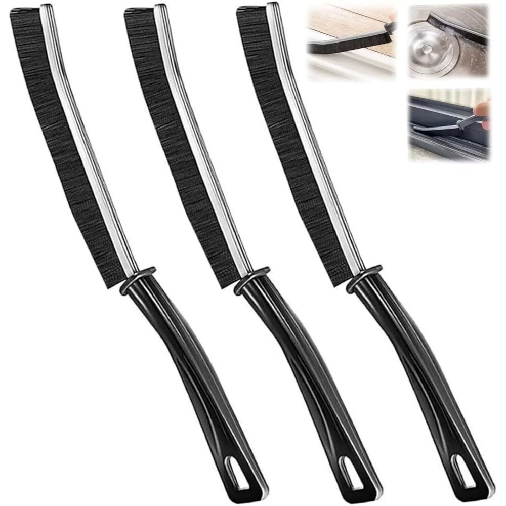 Oanruyan 3pcblack Gap Cleaning Brush 2023 New Multifunctional Crevice Cleaning